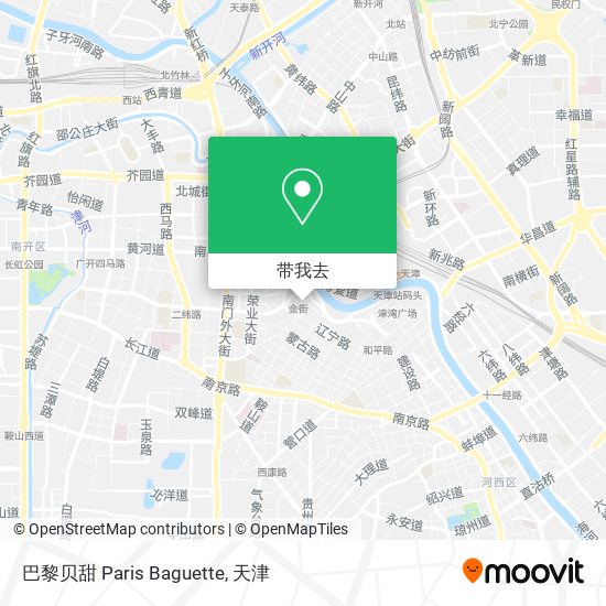 巴黎贝甜 Paris Baguette地图