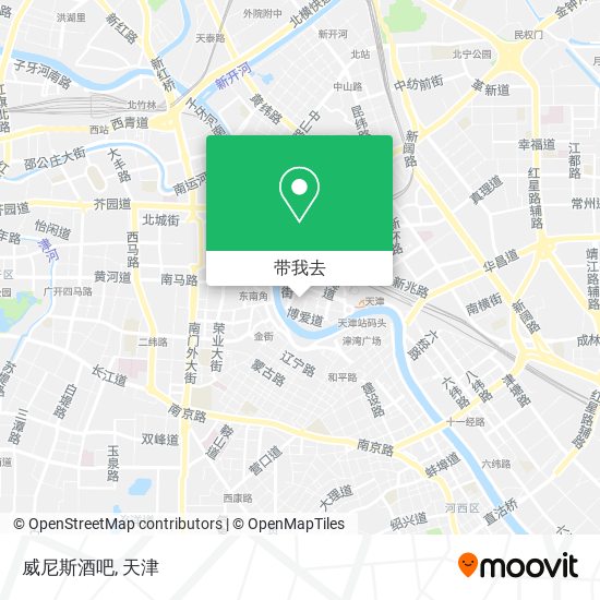 威尼斯酒吧地图