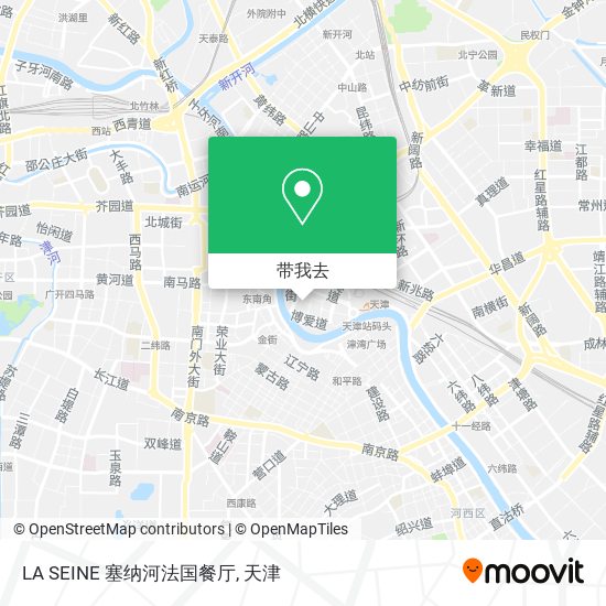 LA SEINE 塞纳河法国餐厅地图