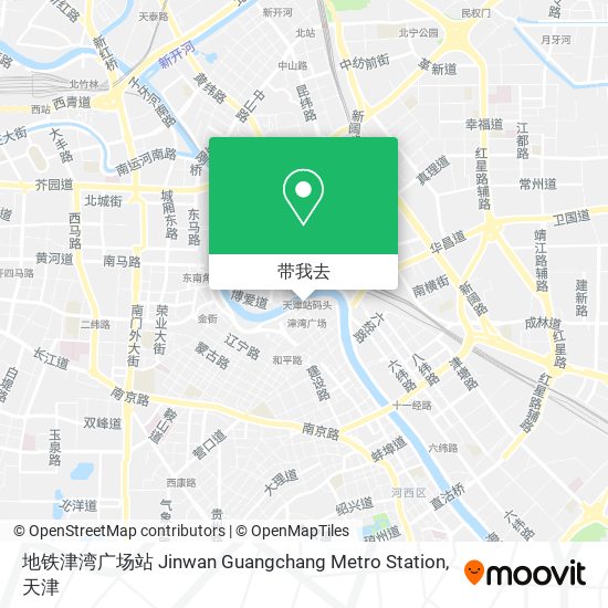 地铁津湾广场站 Jinwan Guangchang Metro Station地图