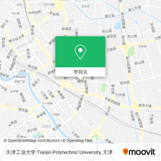 天津工业大学 Tianjin Polytechnic University地图