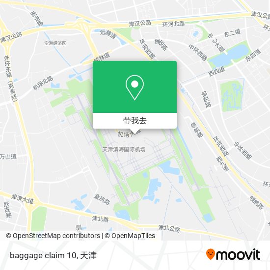 baggage claim 10地图