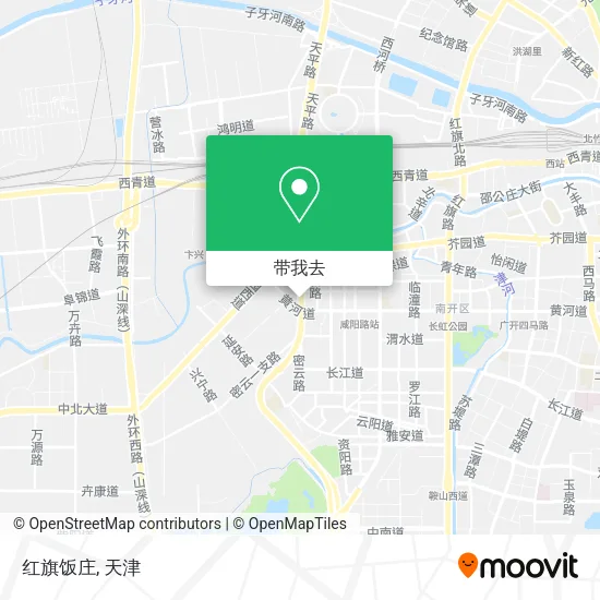 红旗饭庄地图