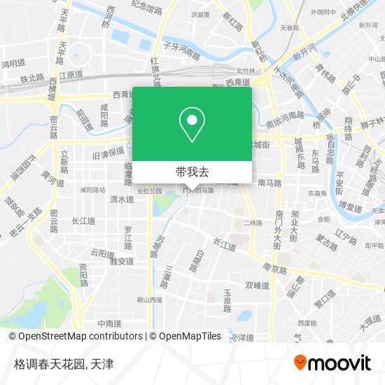 格调春天花园地图