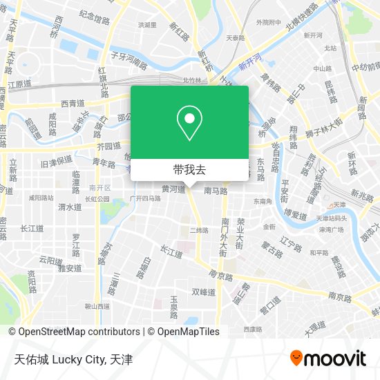 天佑城 Lucky City地图
