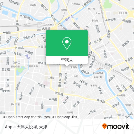 Apple 天津大悦城地图