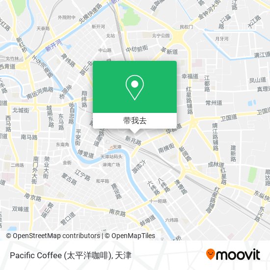 Pacific Coffee (太平洋咖啡)地图