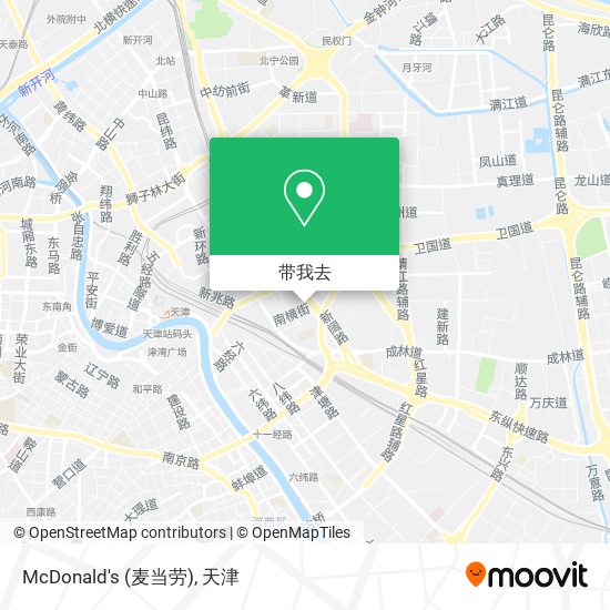 McDonald's (麦当劳)地图