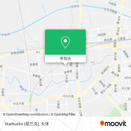Starbucks (星巴克)地图