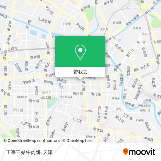 正宗三姑牛肉饼地图