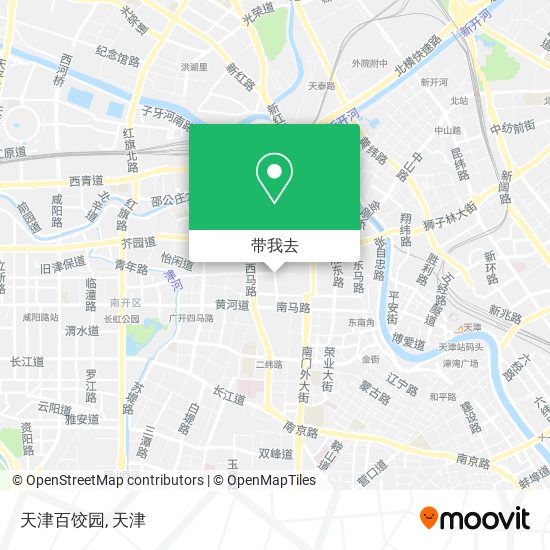 天津百饺园地图