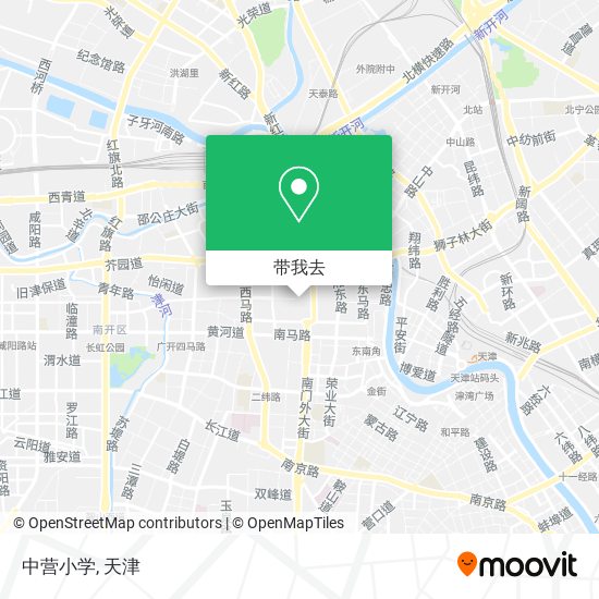 中营小学地图
