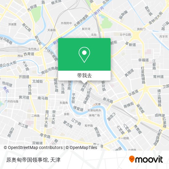 原奥匈帝国领事馆地图