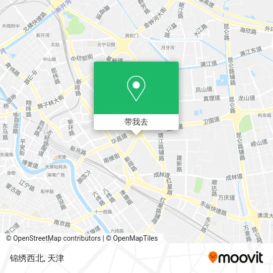 锦绣西北地图