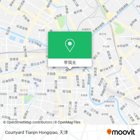 Courtyard Tianjin Hongqiao地图