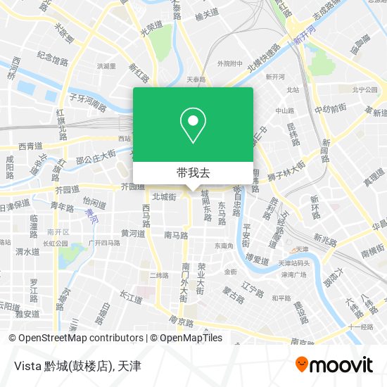 Vista 黔城(鼓楼店)地图