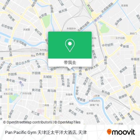 Pan Pacific Gym 天垏泛太平洋大酒店地图