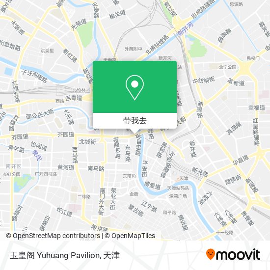 玉皇阁 Yuhuang Pavilion地图