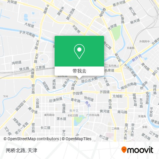 闸桥北路地图