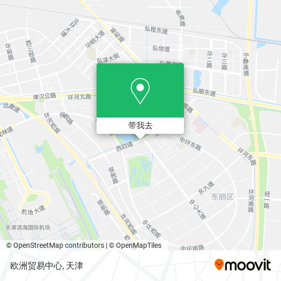欧洲贸易中心地图