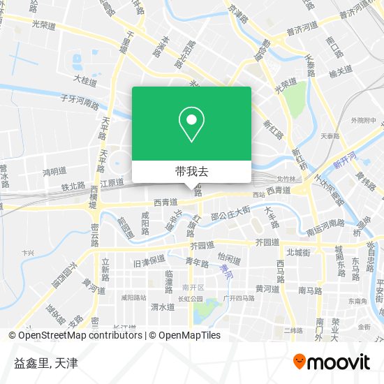 益鑫里地图