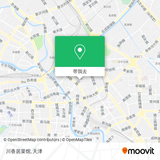 川香居菜馆地图