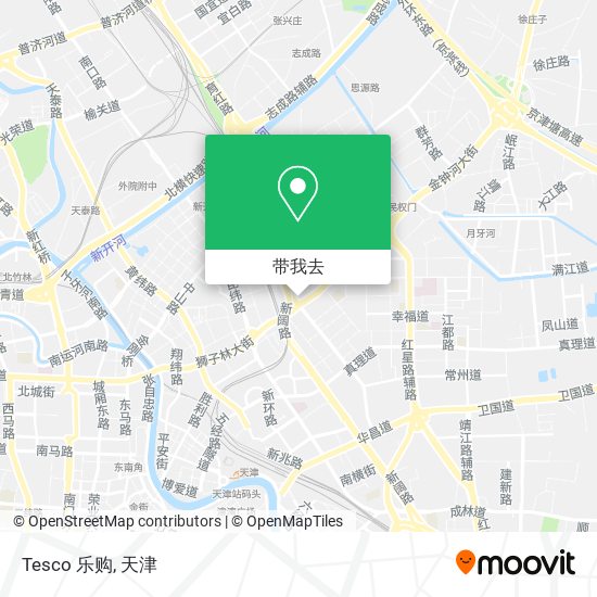 Tesco 乐购地图
