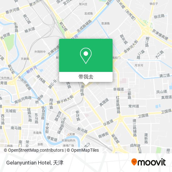 Gelanyuntian Hotel地图