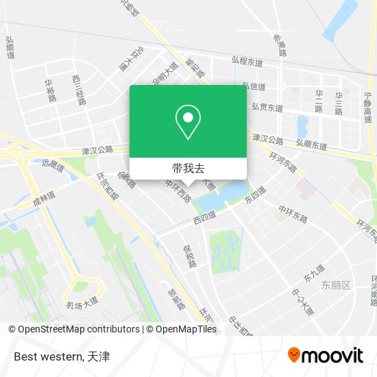 Best western地图