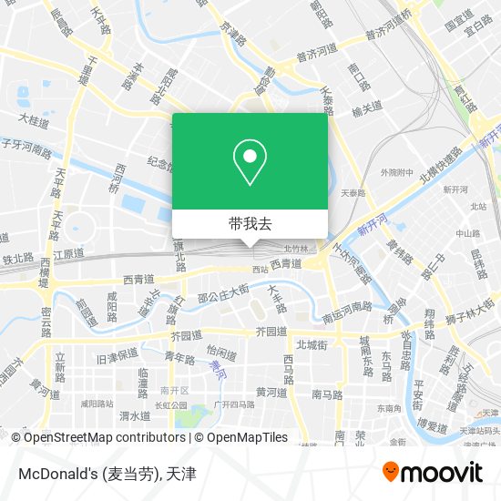 McDonald's (麦当劳)地图