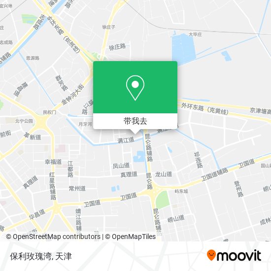 保利玫瑰湾地图