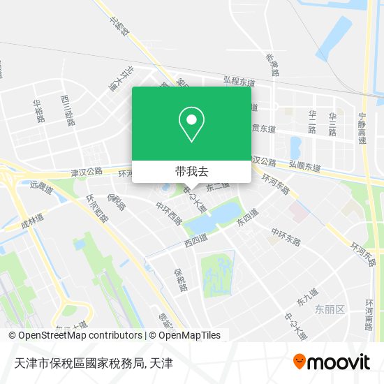 天津市保稅區國家稅務局地图