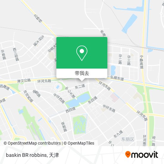 baskin BR robbins地图