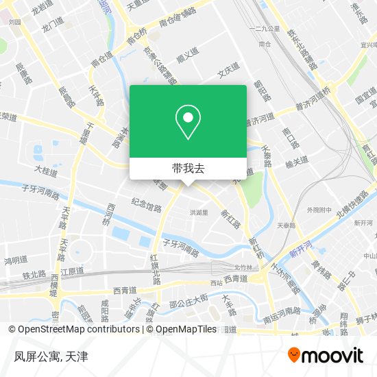 凤屏公寓地图