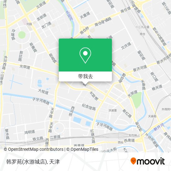 韩罗苑(水游城店)地图
