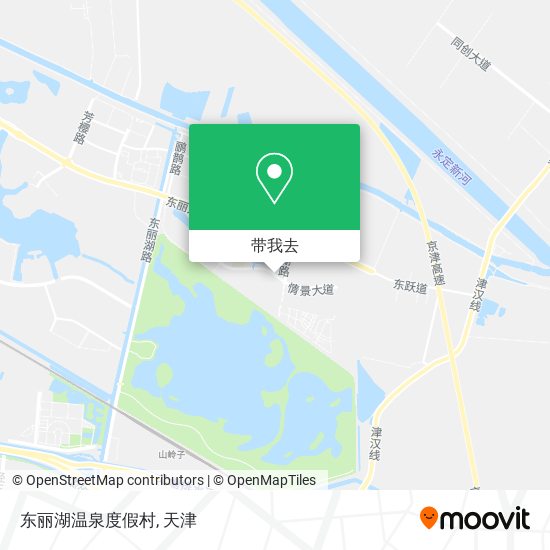 东丽湖温泉度假村地图