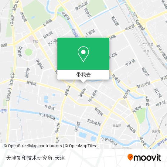 天津复印技术研究所地图