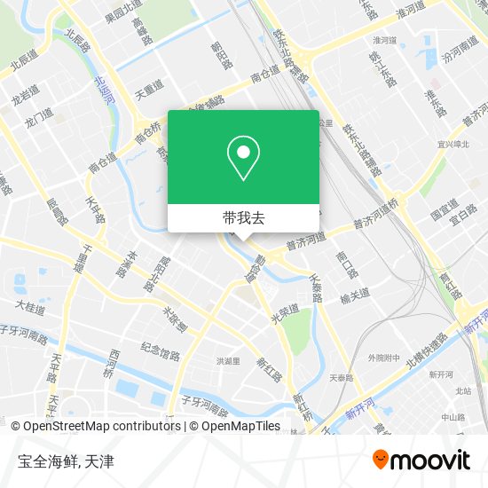 宝全海鲜地图