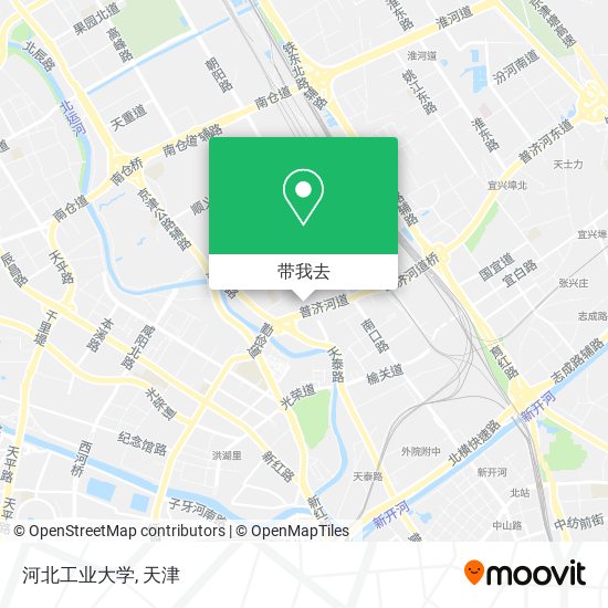 河北工业大学地图