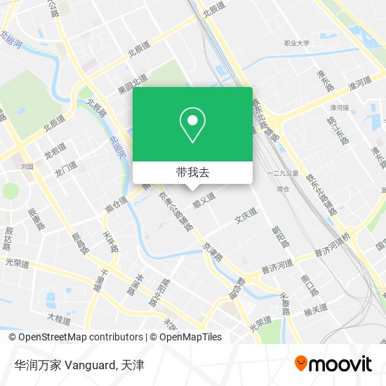 华润万家 Vanguard地图