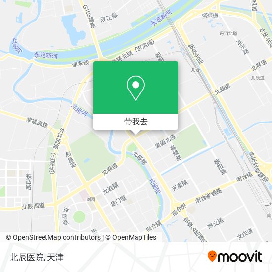 北辰医院地图