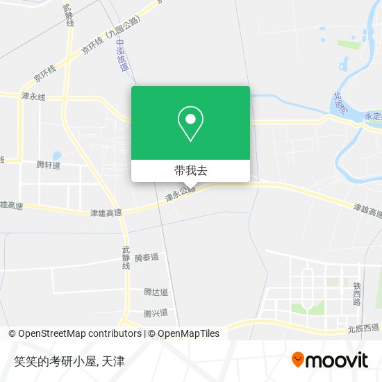 笑笑的考研小屋地图