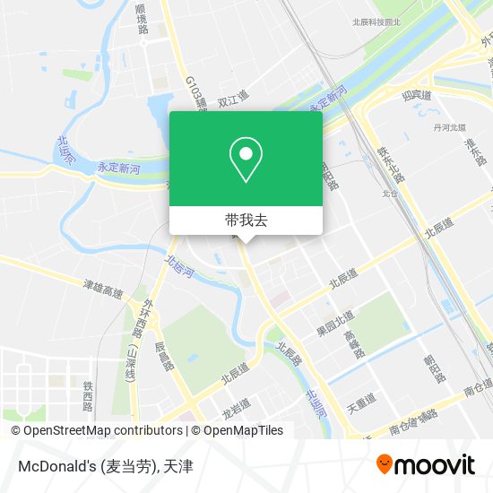 McDonald's (麦当劳)地图