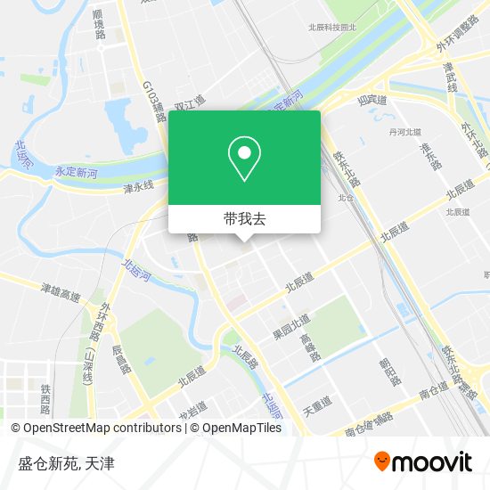 盛仓新苑地图