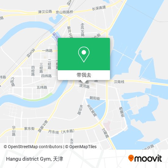 Hangu district Gym地图