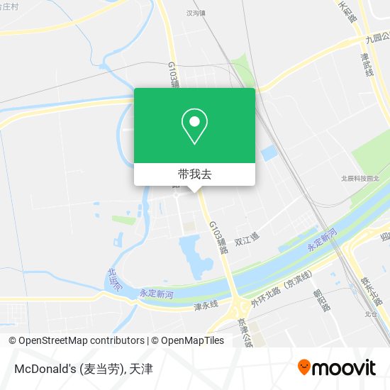 McDonald's (麦当劳)地图