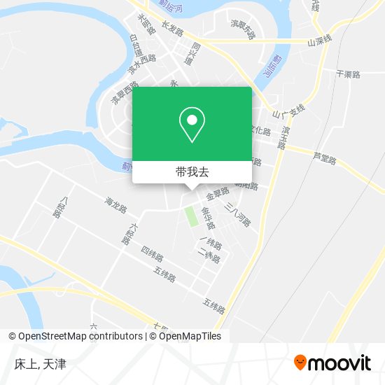 床上地图