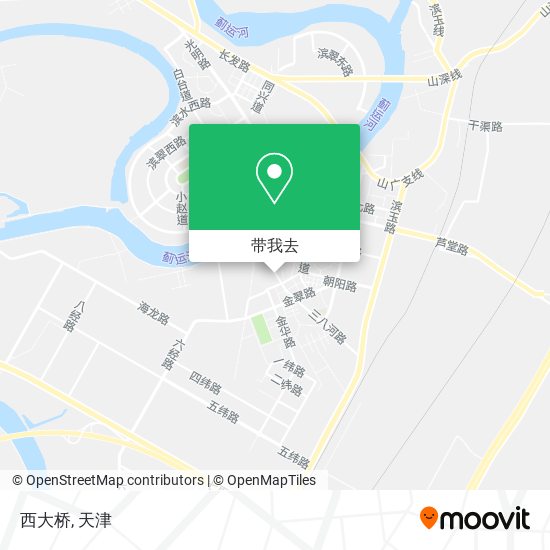 西大桥地图