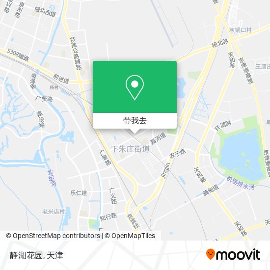 静湖花园地图