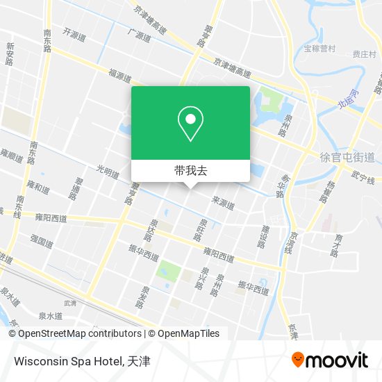 Wisconsin Spa Hotel地图
